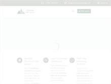 Tablet Screenshot of coloradowebdesign.com